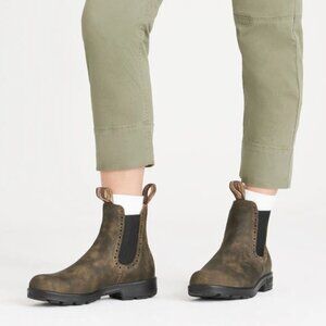 Blundstone Originals High Top Boots, Rustic Brown, Women's US 11